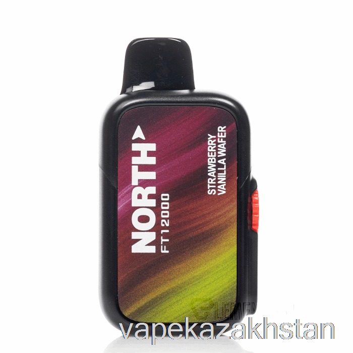 Vape Kazakhstan North FT12000 Disposable Strawberry Vanilla Wafer